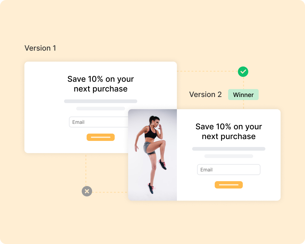 MailerLite lead generation and sign-up form builder