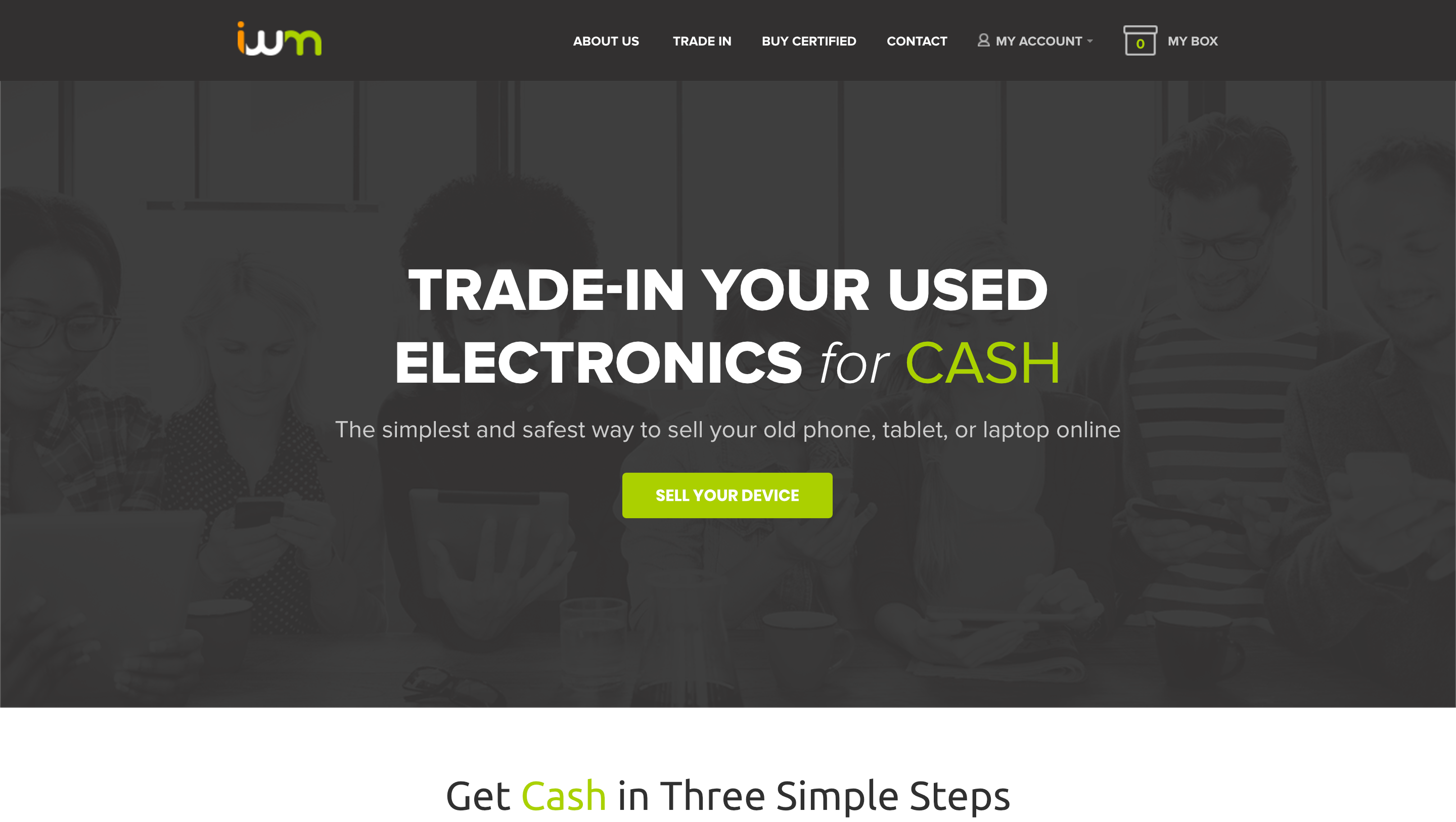 ItsWorthMore homepage redesign preview